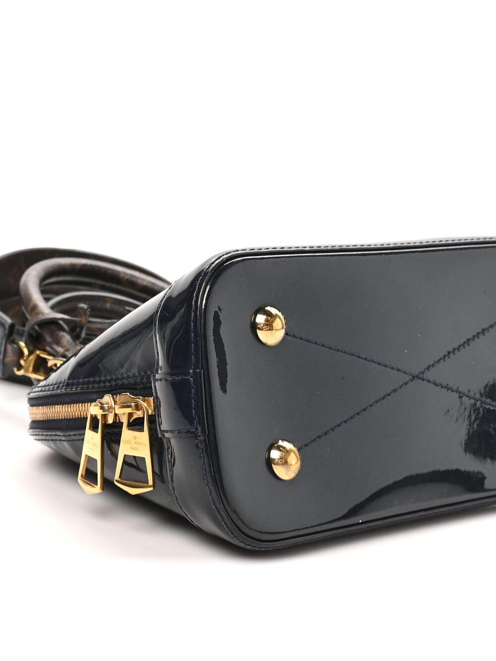 Louis Vuitton Patent Alma Bb Marine #370354L13B